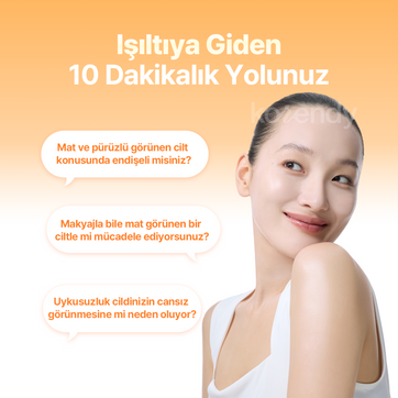 Klairs  - Vita 10 Radiance Sheet Mask (5'li) (Leke Önleyici ve Parlatıcı Lipozomal Glutatyon, Lotus PDRN ve 10'lu Vitamin Kompleksli Maske) 25ml