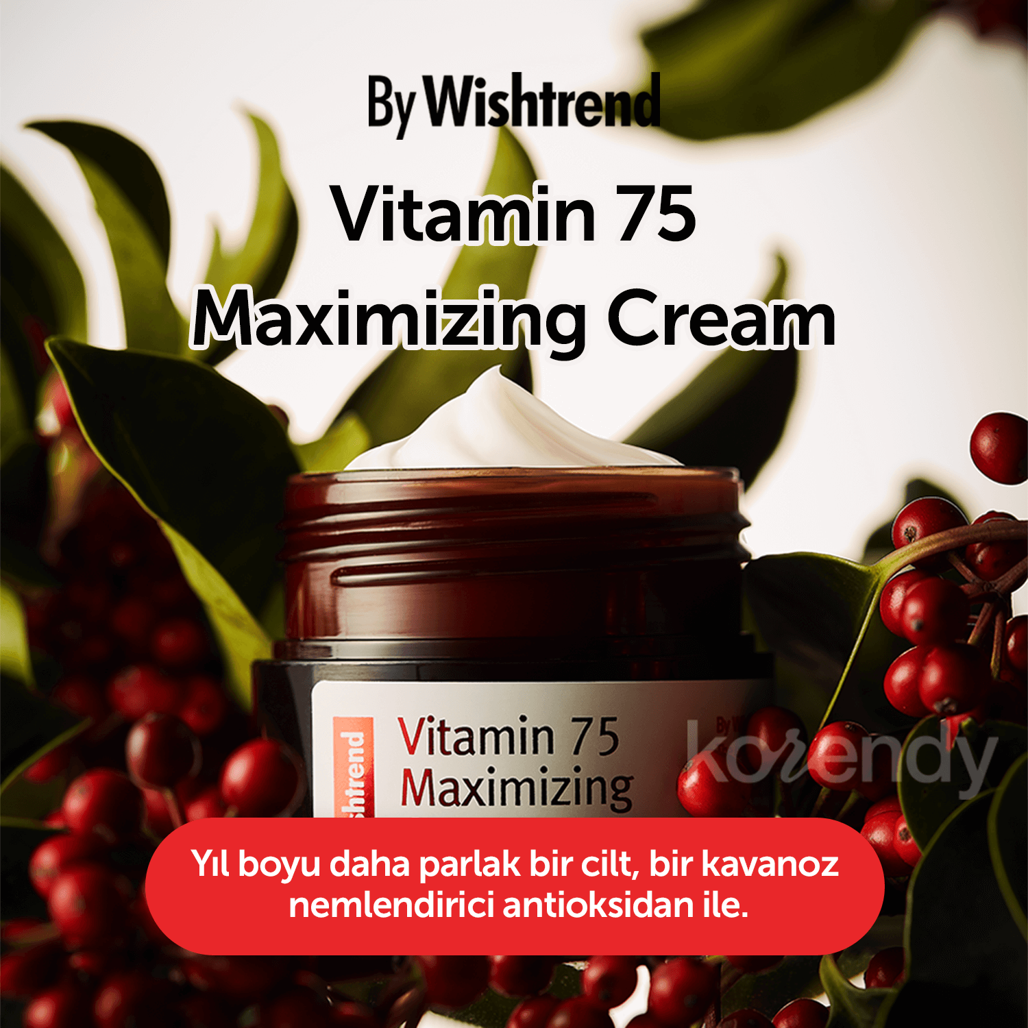 By Wishtrend - 75 Maximizing Cream 50ml - Besleyici Aydınlatıcı