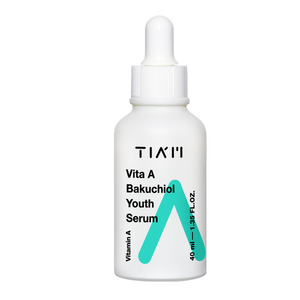 Tiam - Vita A Bakuchiol Youth Serum (Kırışıklık Önleyici ve Elastikiyet Koruyucu Retinol ve Kolajenli Serum) 40ml (%25 Lansman İndirimli)