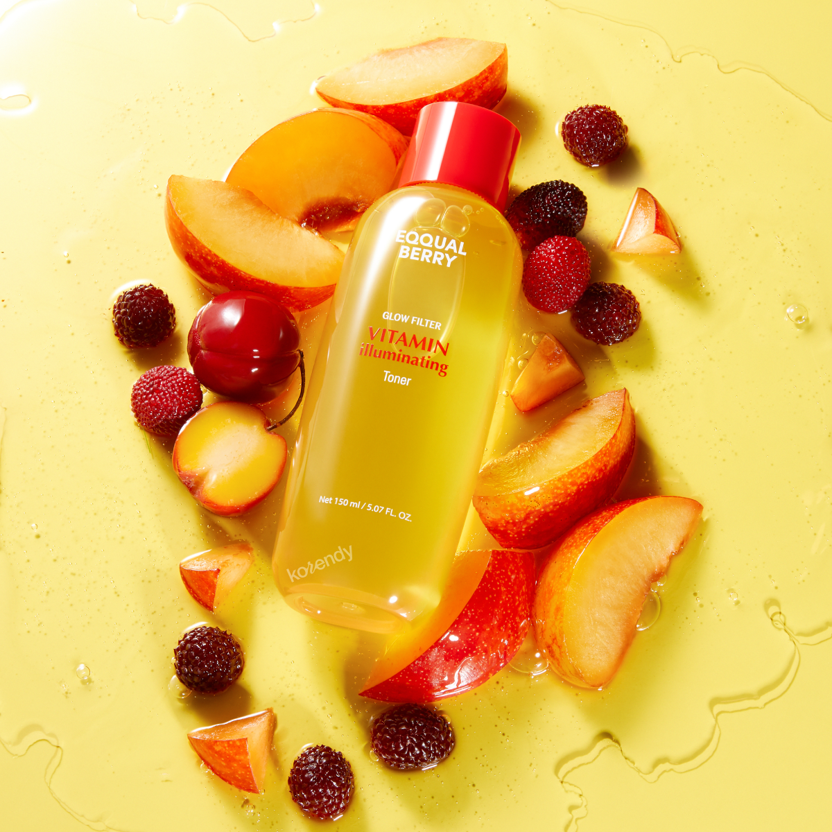 Eqqualberry - Vitamin Illuminating Toner (Parlatıcı ve Pürüzlü Doku Karşıtı Aserola ve Lipozomal C Vitaminli Tonik) 150ml (Sepette %15 ~ %30 Lansman İndirimli)