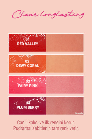Son & Park - Water Glow Tint (Parlak Dokulu Canlı Renkli Uzun Süre Kalıcı Su Bazlı Tint) 4.4g