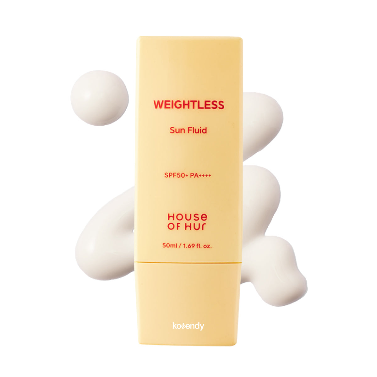 Hur - Weightless Sun Fluid SPF 50+ PA++++ (Yuja Meyvesi Bal Özlü Leke Karşıtı UV Koruyucu) 50ml