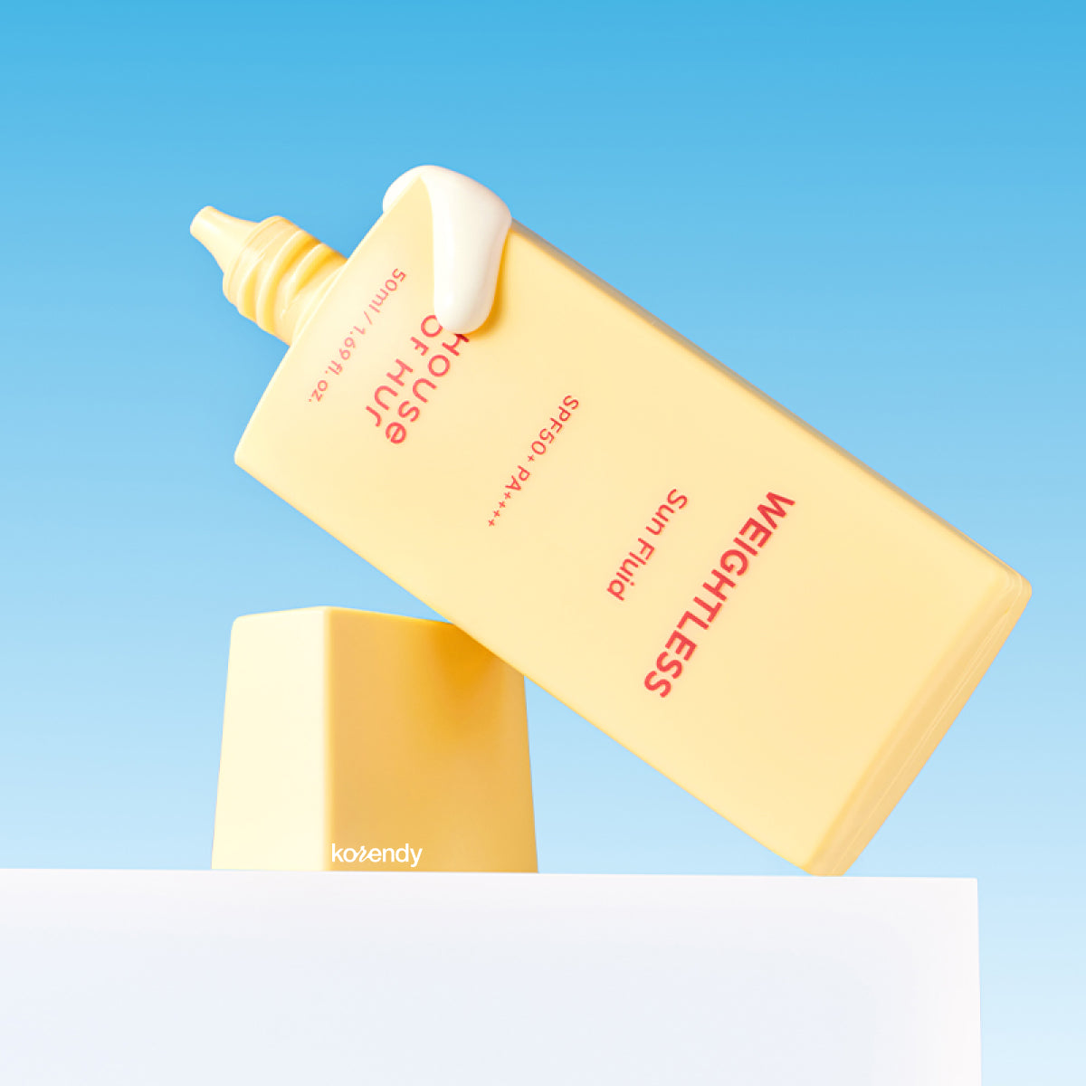 Hur - Weightless Sun Fluid SPF 50+ PA++++ (Yuja Meyvesi Bal Özlü Leke Karşıtı UV Koruyucu) 50ml