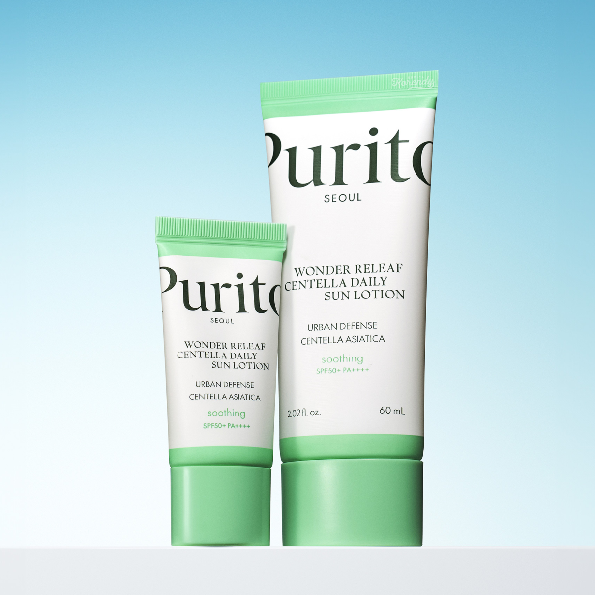 Purito - Wonder Releaf Centella Daily Sun Lotion SPF50+ PA++++ (Kokusuz Serinletici Hafif Güneş Losyonu) (%40 İndirimli)