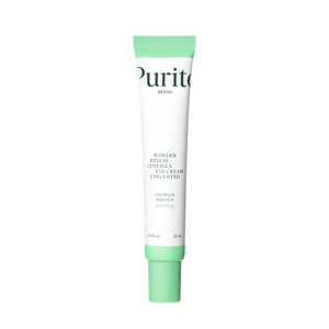 Purito - Wonder Releaf Centella Eye Cream Unscented (Şişlik Karşıtı Elastikiyet Koruyucu Centella ve Peptitli Göz Kremi) 30ml