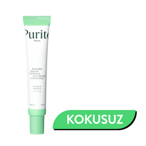 Purito - Wonder Releaf Centella Eye Cream (Şişlik Karşıtı Elastikiyet Koruyucu Centella ve Peptitli Göz Kremi) 30ml