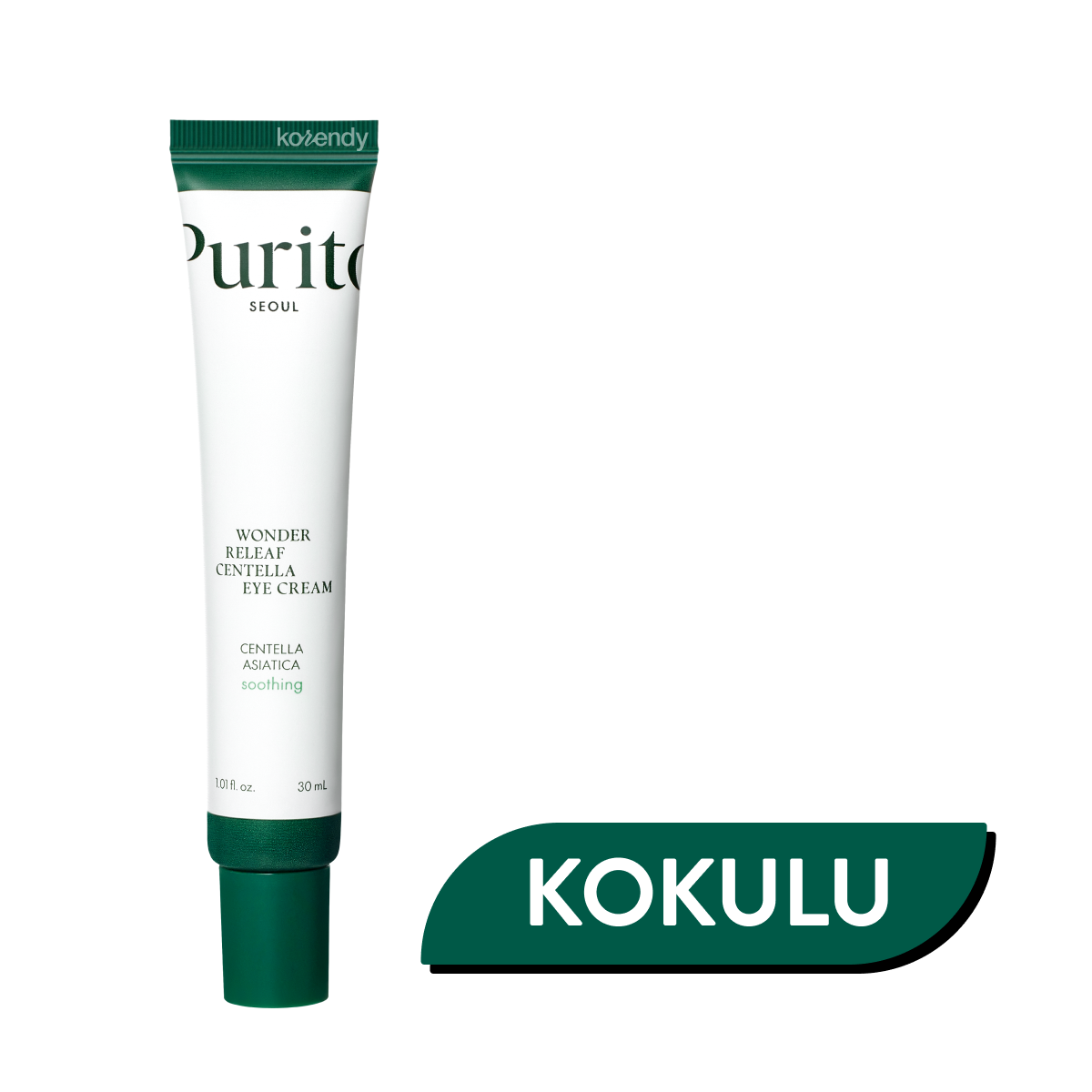 Purito - Wonder Releaf Centella Eye Cream (Şişlik Karşıtı Elastikiyet Koruyucu Centella ve Peptitli Göz Kremi) 30ml