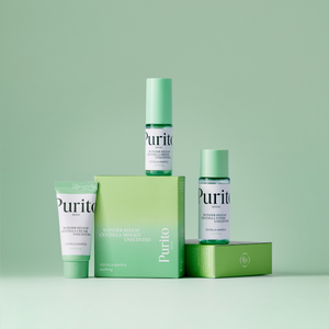 Purito - Wonder Releaf Centella Mini Kit Unscented (Centella Bakım Seti) 60ml