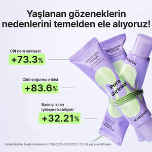 Mamonde - Pore Shrinker Bakuchiol Cream (Geniş Gözenek ve İnce Çizgi Önleyici Bakuchiol İçeren Krem) 60ml (%20 Lansman İndirimli)
