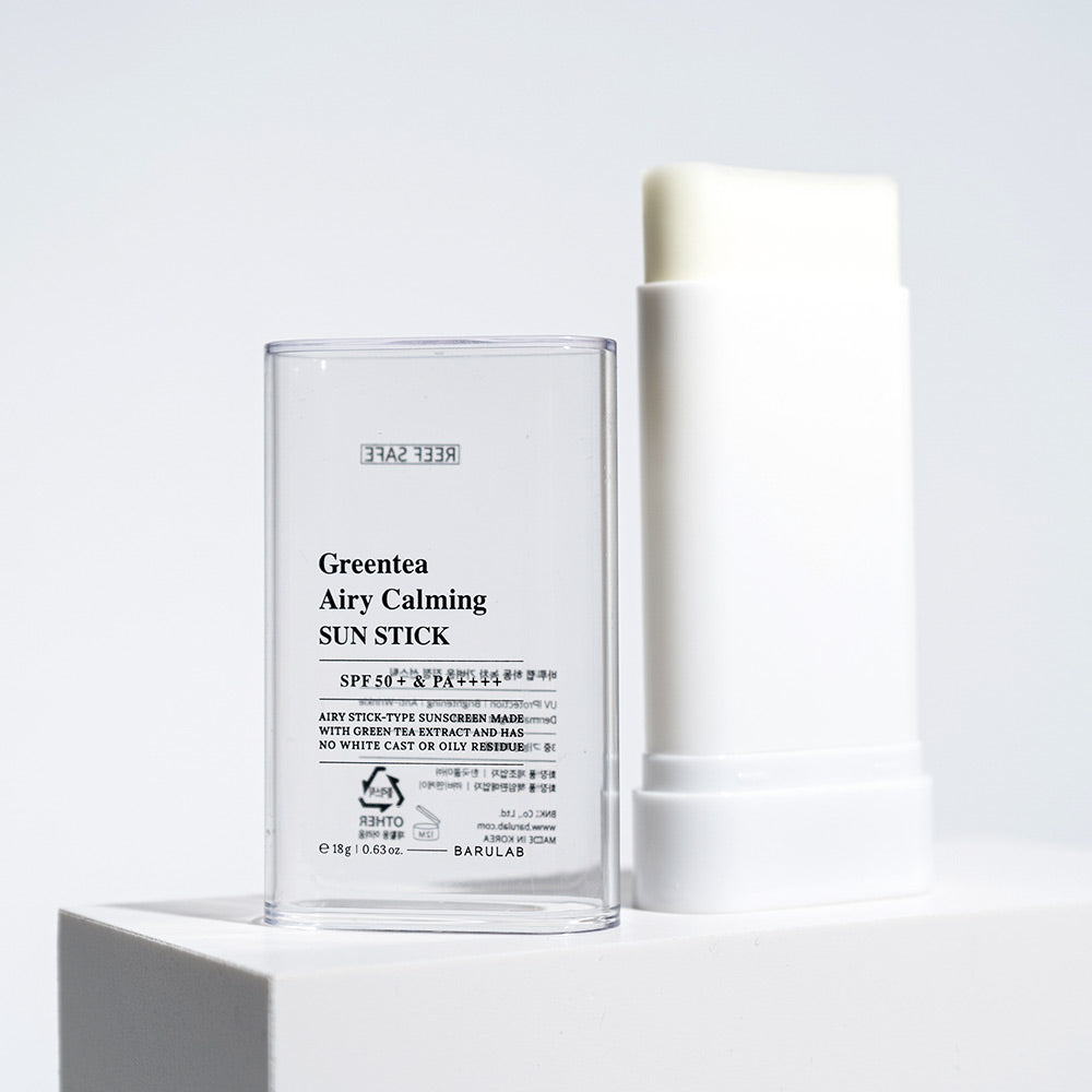 Barulab - Green Tea Airy Calming Sun Stick SPF50+ PA++++ 18gr