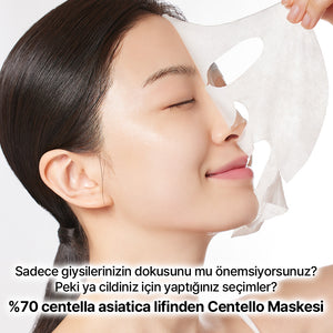 Mamonde - Calming Shot Azulen Ampoule Mask Pack (Stres Önleyici ve Nemlendirici Papatya Sulu ve Azulenli Ampul Maske) 1li (%20 Lansman İndirimli)