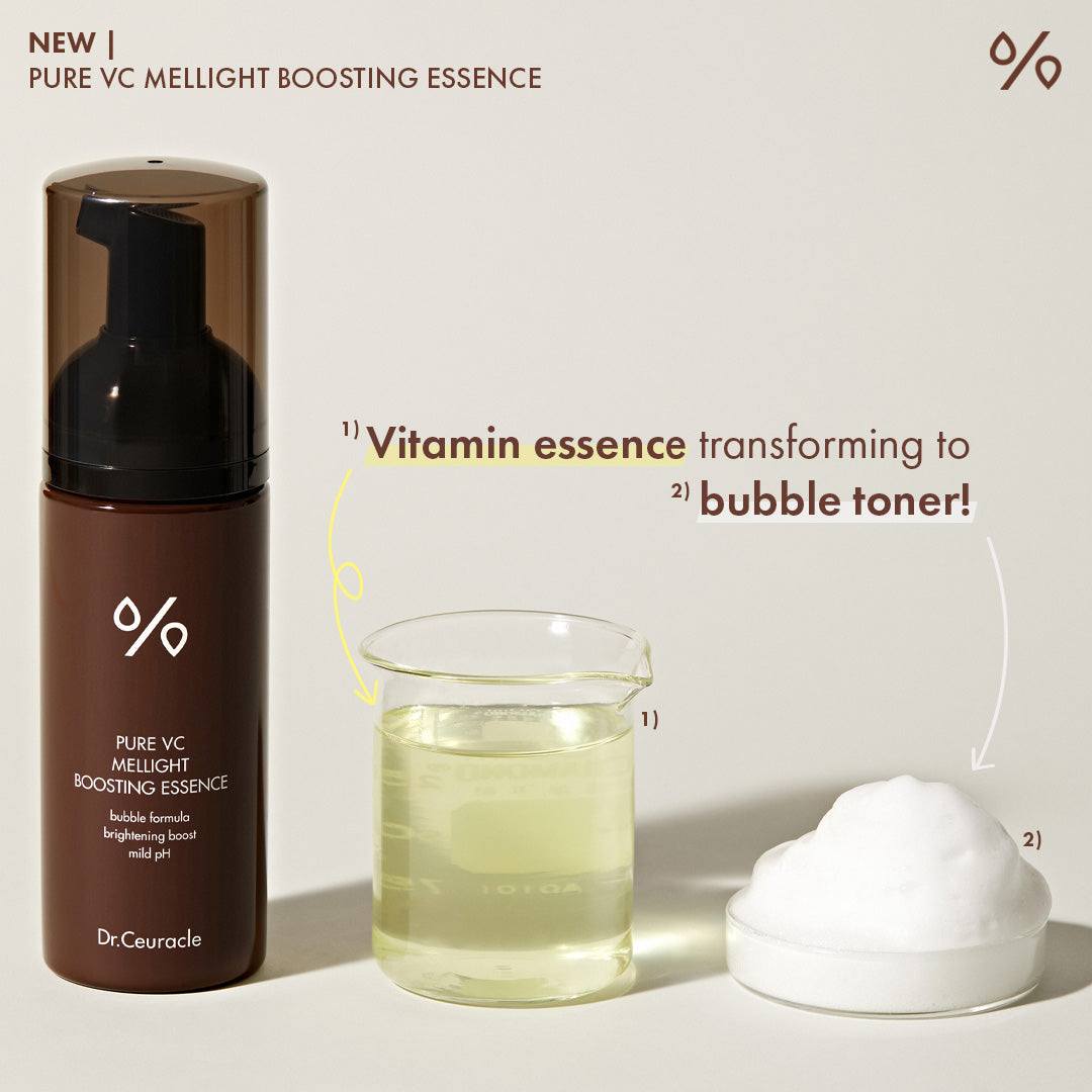 Dr.Ceuracle - Pure VC Mellight Boosting Essence (Leke ve Geniş Gözenek Karşıtı C Vitamini Kompleksi) 145ml (%40 Tanıtım İndirimli)