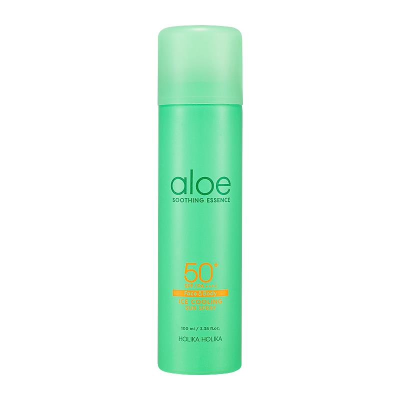 Holika Holika - Aloe Ice Cooling Sun Spray SPF 50+ PA ++++ 100ml