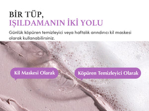 EqqualBerry - Purple Rice Pore Purifying Pack Cleanser (Geniş Gözenek Önleyici ve Ölü Deri Arındırıcı Mor Pirinçli Temizleyici) 130gr