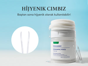 EqqualBerry - Swimming Pool Toner Pads (70'li Ped) (Yoğun Hidrasyon Verici ve Ölü Deri Arındırıcı 8 Hyaluronik Asitli Tonik Ped) 220ml