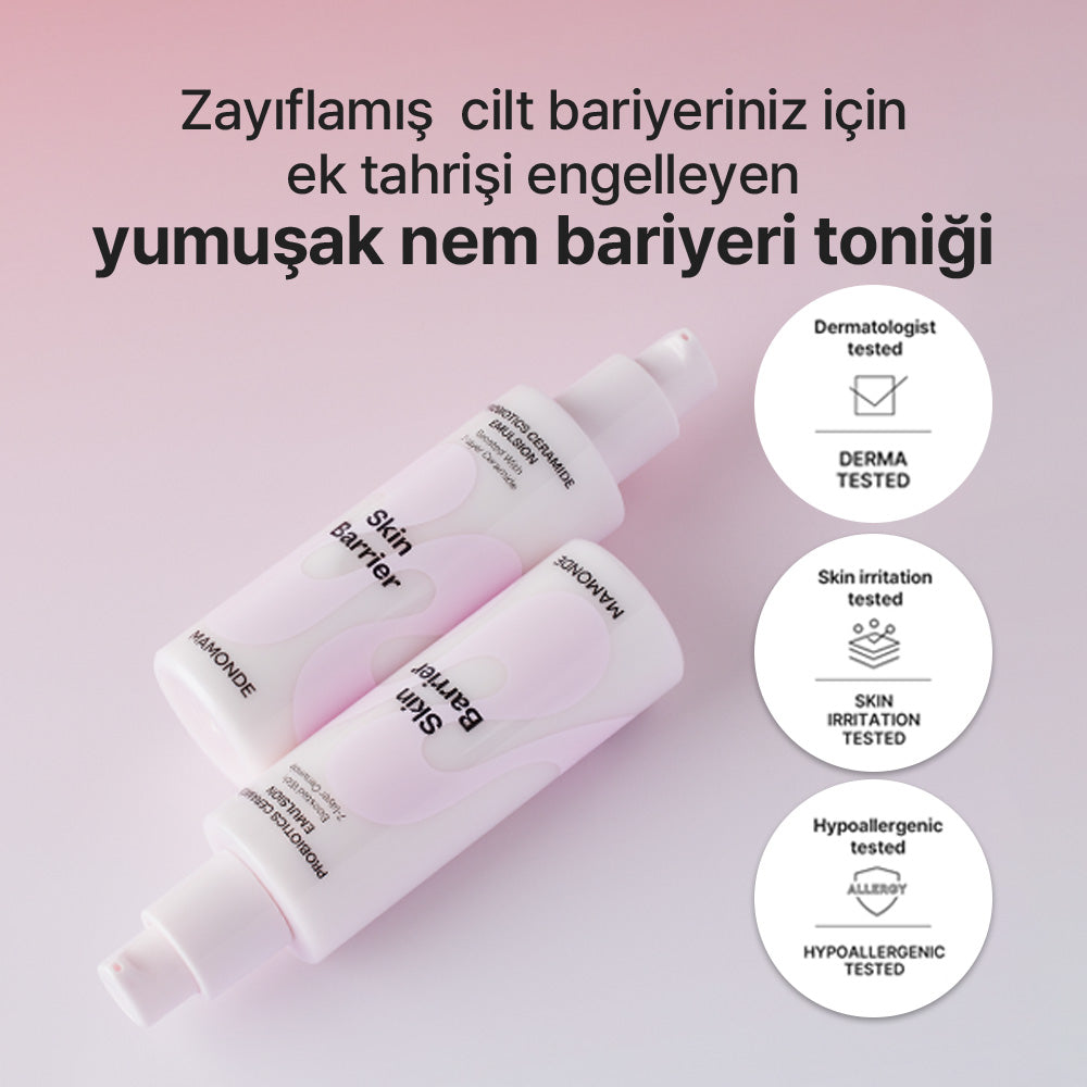 Mamonde - Probiotics Ceramide Emulsion (Bariyer Koruyucu ve Yoğun Nemlendirici Seramidli Emülsiyon) 150ml (%20 Lansman İndirimli)