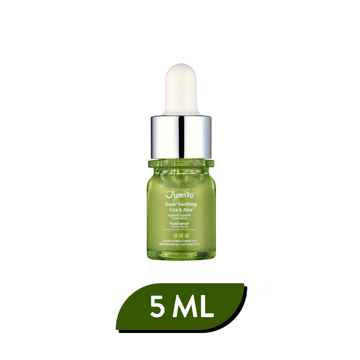 Jumiso - Super Soothing Cica & Aloe Serum 5ml/30ml Serum Korendy Türkiye Turkey Kore Kozmetik Kbeauty Cilt Bakım 