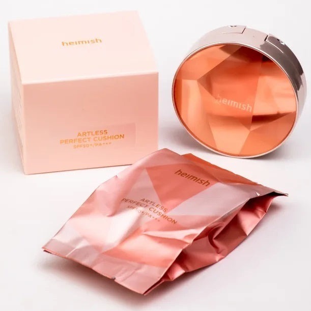 Heimish - Artless Perfect Cushion SPF50+ PA+++ (11gr + 11gr yedek)