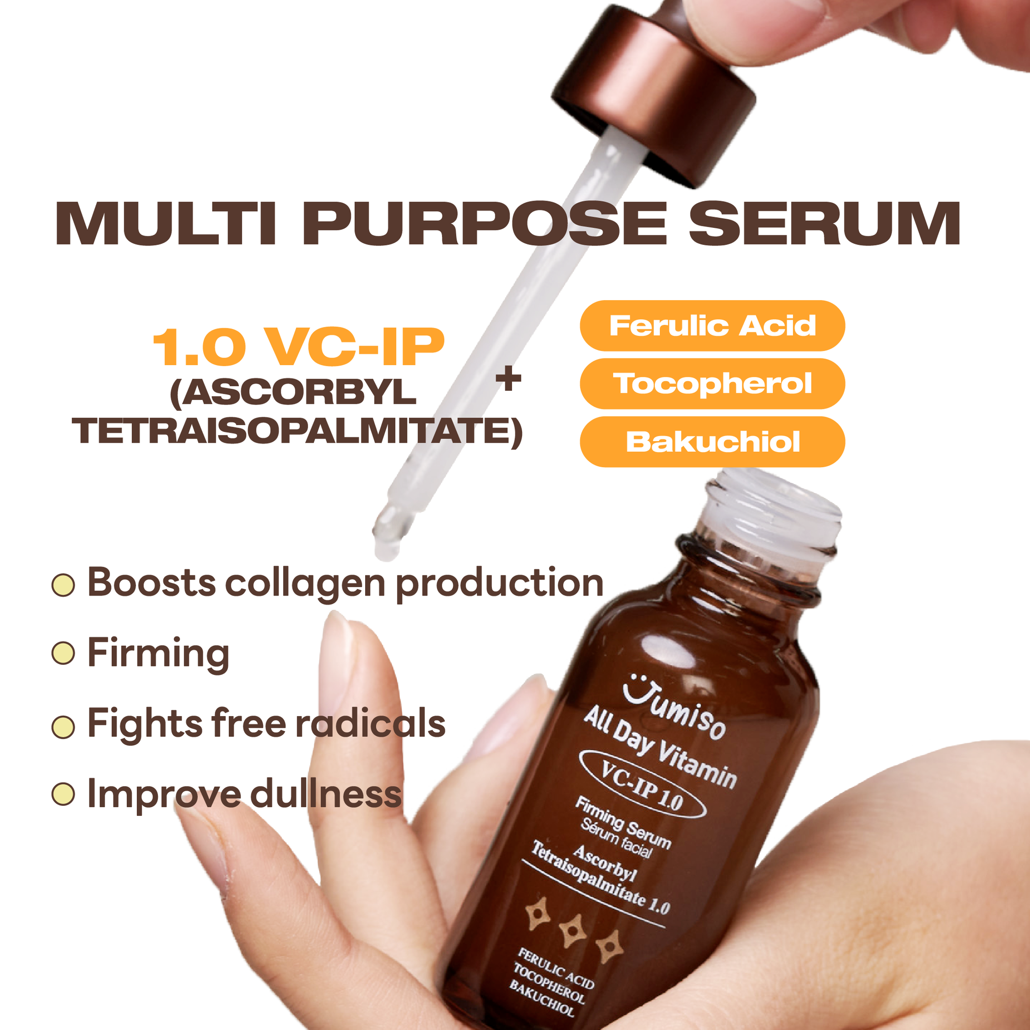 Jumiso - All Day Vitamin VC-IP 1.0 Firming Serum (Yaşlanma Bakımı Vitamin Serumu) 30ml