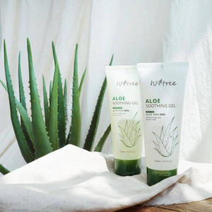 Isntree - Aloe Soothing Gel, Fresh (Aloe Veralı Sakinleştirici Jel) 150ml Jel Korendy Türkiye Turkey Kore Kozmetik Kbeauty Cilt Bakım 