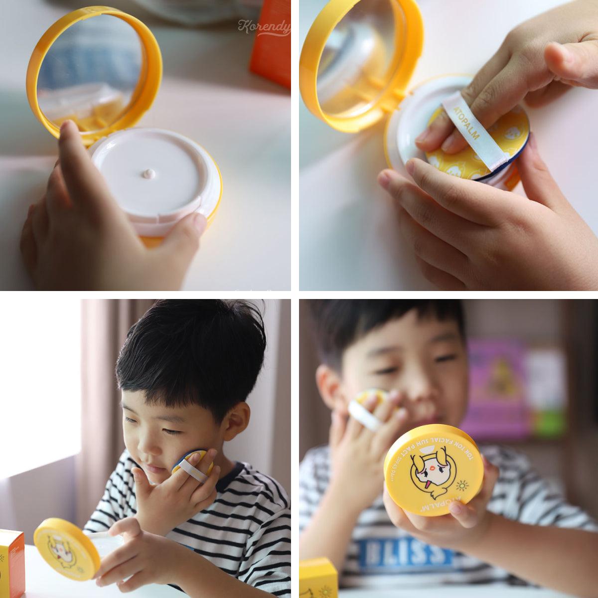 Atopalm - TOK TOK Facial Sun Pact SPF43 PA+++ 15g(%35 Tanıtım indirimli) Güneş Koruyucusu Korendy Türkiye Turkey Kore Kozmetik Kbeauty Cilt Bakım 