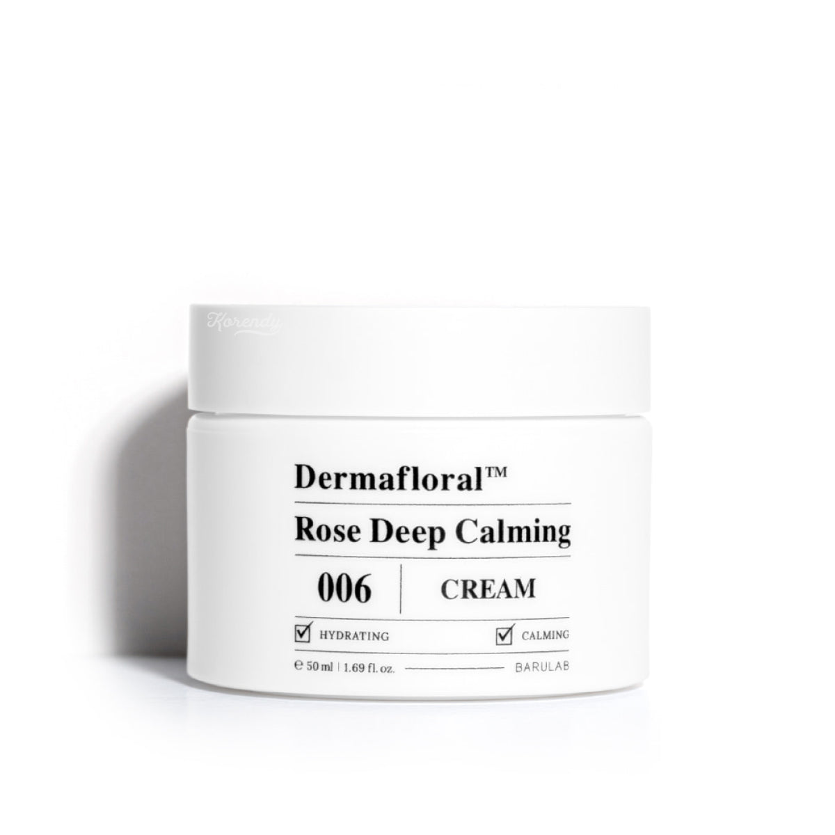 Barulab - DermaFloral Rose Deep Calming Cream (Serinletici Nemlendirici Gül Suyu Kremi) 50ml