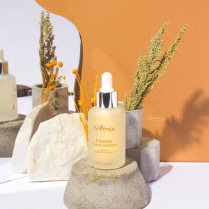 Isntree - C-Niacin Toning Ampoule (Renk Eşitleyici Vitamin C Ampülü) 50ml (İlk 7 gün %20 Tanıtım indirimli) Ampül Korendy Türkiye Turkey Kore Kozmetik Kbeauty Cilt Bakım 