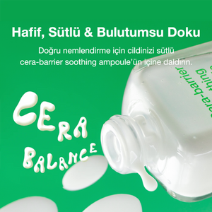 By Wishtrend - Ceramide Milky Ampoule (Bariyer Koruyucu Dengeleyici Centella ve Peptit Ampulü) 30ml