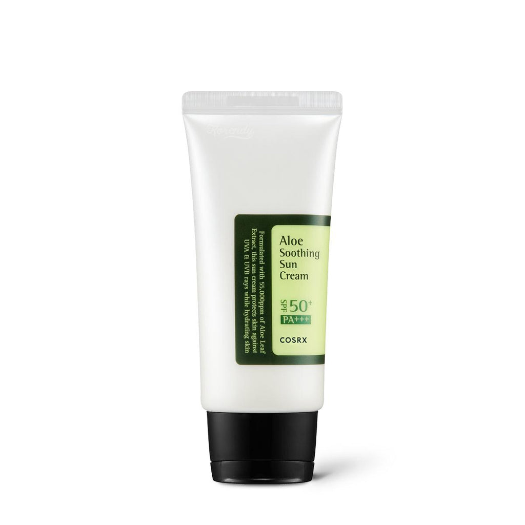 Cosrx - Aloe Soothing Sun Cream SPF50 Pa+++ 50ml Güneş Koruyucusu Korendy Türkiye Turkey Kore Kozmetik Kbeauty Cilt Bakım 