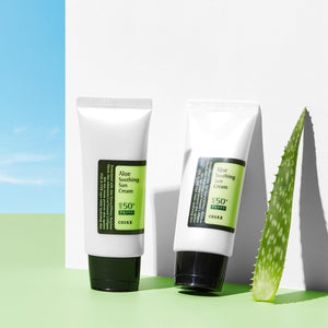 Cosrx - Aloe Soothing Sun Cream SPF50 Pa+++ 50ml Güneş Koruyucusu  Kore Kozmetik Kbeauty Cilt Bakım 