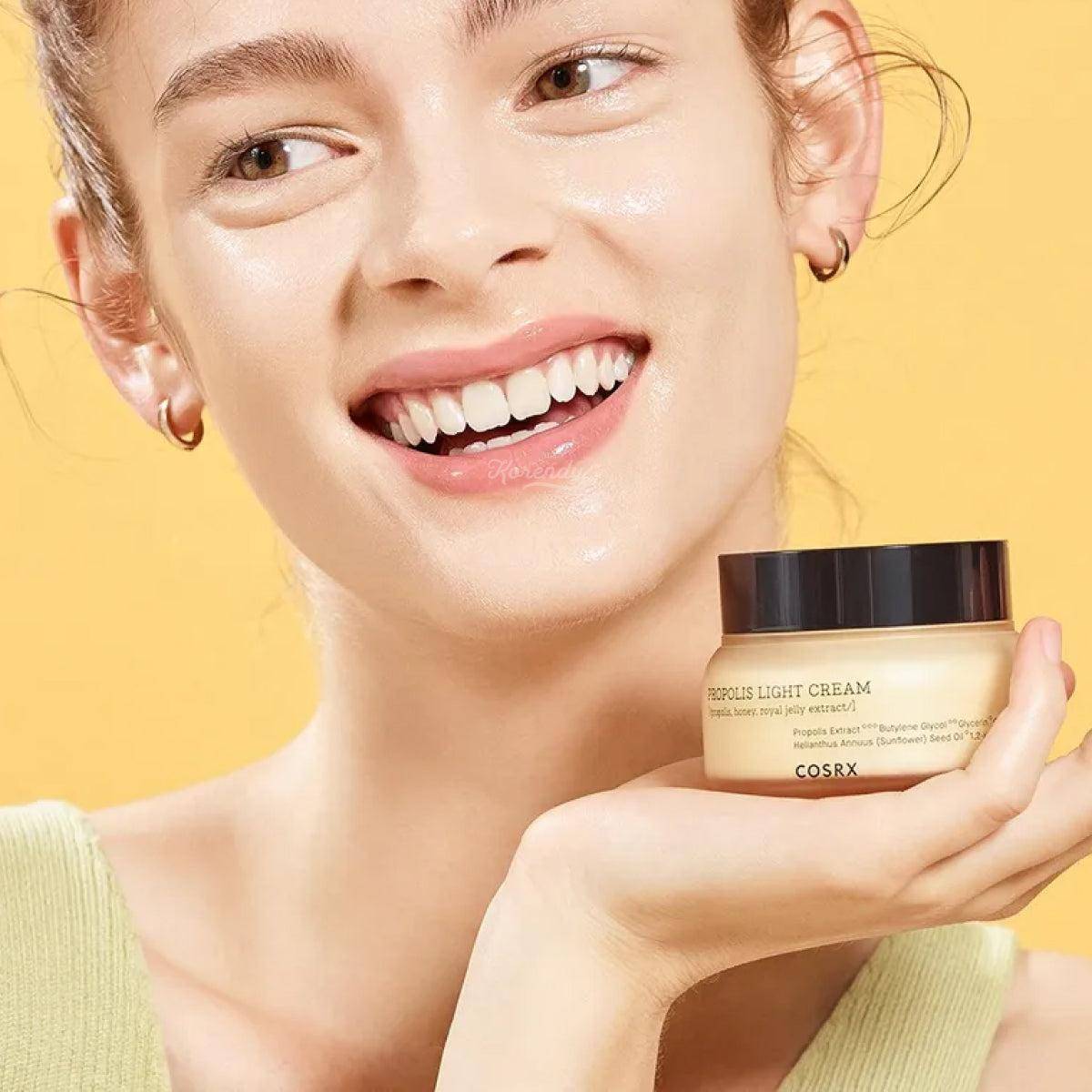Cosrx - Propolis Light Cream 65ml Krem Korendy Türkiye Turkey Kore Kozmetik Kbeauty Cilt Bakım 