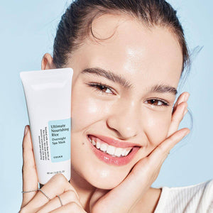Cosrx - Ultimate Nourishing Rice Overnight Spa Mask 60ml Gece Maskesi Korendy Türkiye Turkey Kore Kozmetik Kbeauty Cilt Bakım 