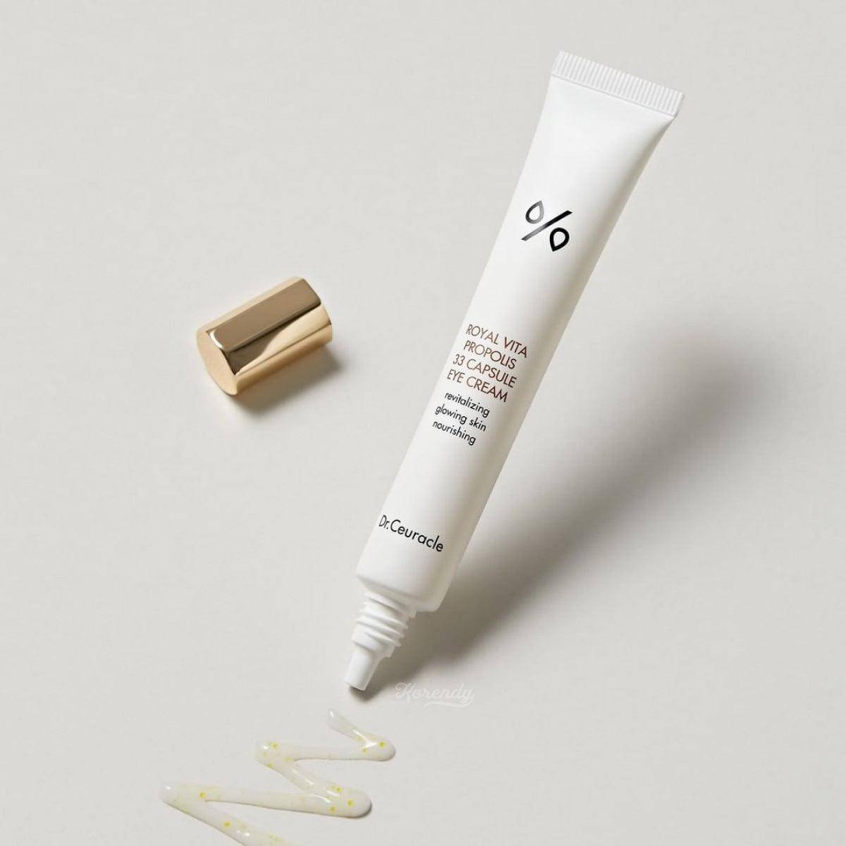 Dr.Ceuracle Royal Vita Propolis Capsule Eye Cream Sıkılaştırıcı Aydınlatıcı Arı Sütlü Göz Kremi ml Tanıtım indirimli