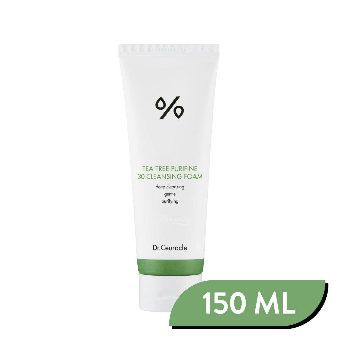 Dr.Ceuracle Tea Tree Purifine Cleansing Foam Akneli Gözenekli Ciltlere Düşük pH Temizleyici