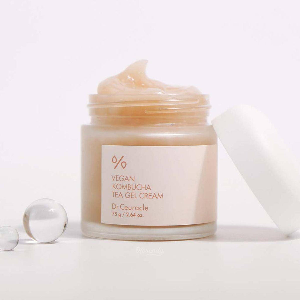 Dr.Ceuracle Vegan Kombucha Tea Gel Cream Parlatıcı Yoğun Probiyotikli Kombuça Jel Krem gr