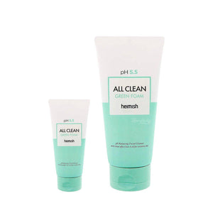 Heimish - All Clean Green Foam 30ml/150ml Temizleyici (Su Bazlı) Korendy Türkiye Turkey Kore Kozmetik Kbeauty Cilt Bakım 