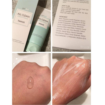 Heimish - All Clean Green Foam 30ml/150ml Temizleyici (Su Bazlı) Korendy Türkiye Turkey Kore Kozmetik Kbeauty Cilt Bakım 