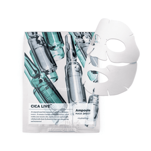Heimish - Cica Live Ampoule Mask 30ml (%25 Tanıtım indirimli) Maske (Yaprak) Korendy Türkiye Turkey Kore Kozmetik Kbeauty Cilt Bakım 
