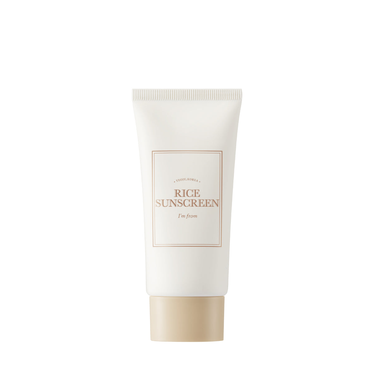 I'm From - Rice Sunscreen SPF 50+ PA++++ (%41 Pirinç Özlü Mineral Fiziksel Filtreli Güneş Kremi) 50ml