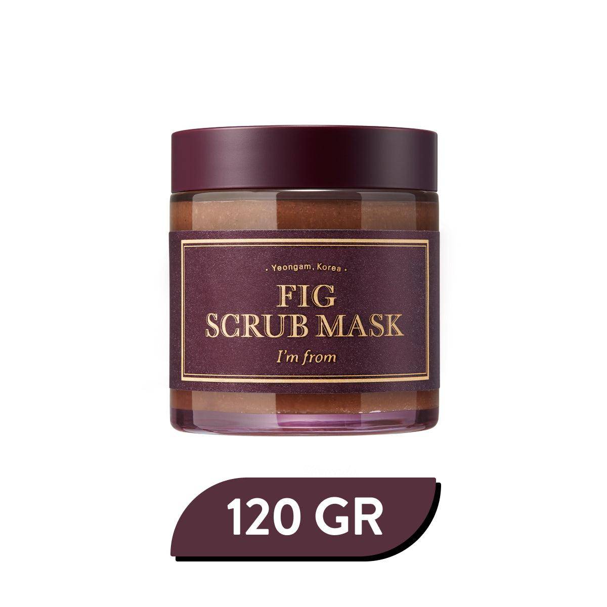I'm From - Fig Scrub Mask 31gr/120gr Maske (Sürülebilir) Korendy Türkiye Turkey Kore Kozmetik Kbeauty Cilt Bakım 