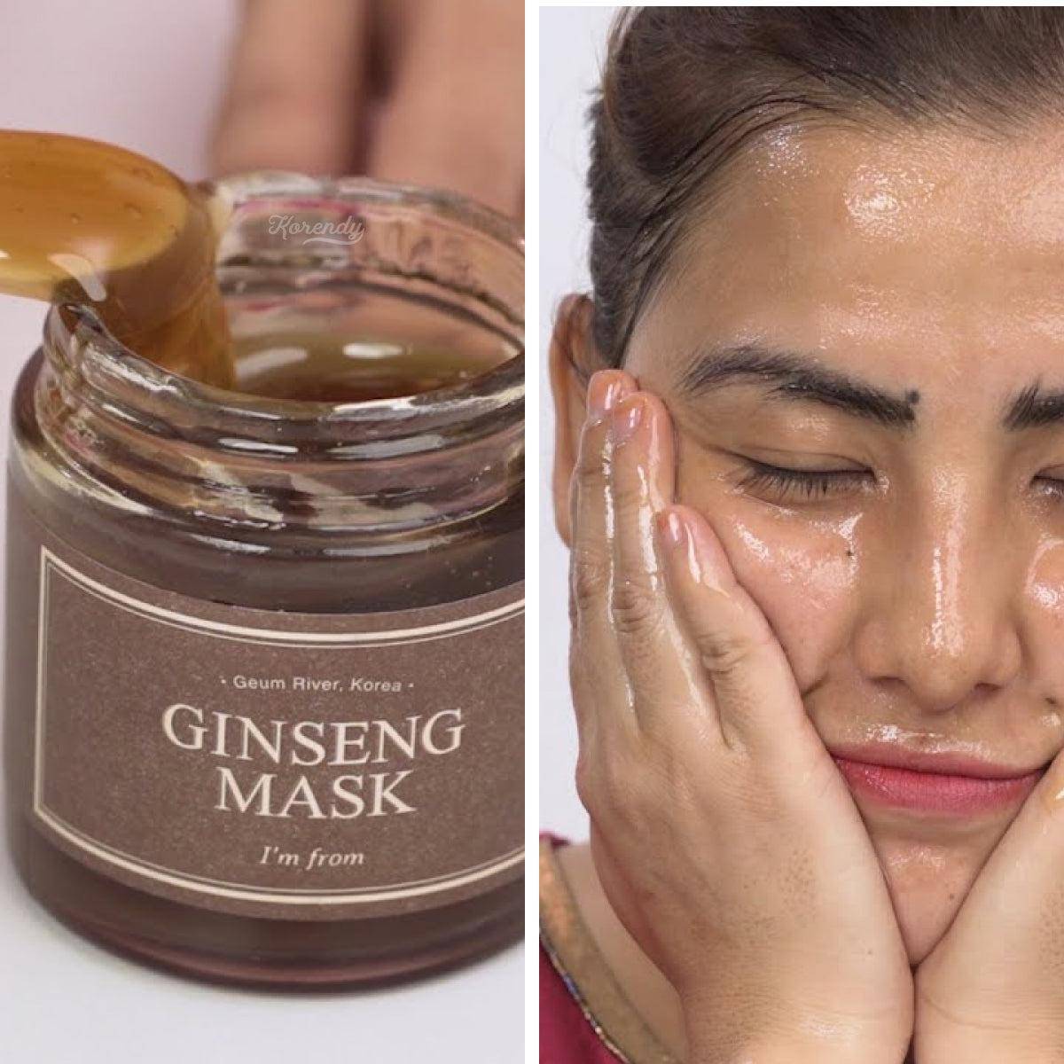 I'm From - Ginseng Mask 120gr Maske (Sürülebilir) Korendy Türkiye Turkey Kore Kozmetik Kbeauty Cilt Bakım 