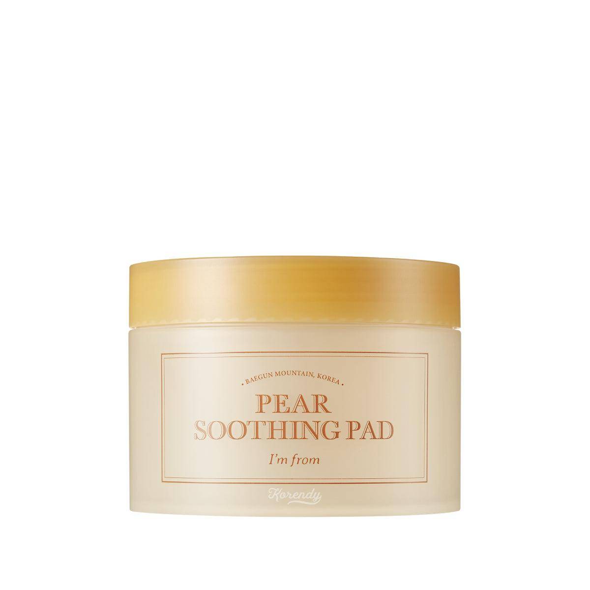 I'm From - Pear Soothing Pad 125ml Maske (Yaprak) Korendy Türkiye Turkey Kore Kozmetik Kbeauty Cilt Bakım 