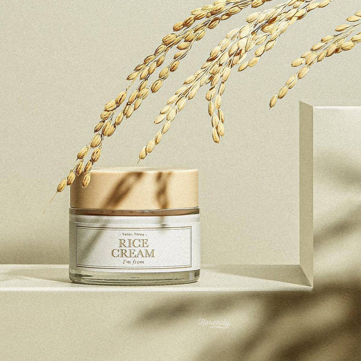 I'm From - Rice Cream 50ml (İlk 100 ad. %15 Tanıtım indirimli) Krem Korendy Türkiye Turkey Kore Kozmetik Kbeauty Cilt Bakım 