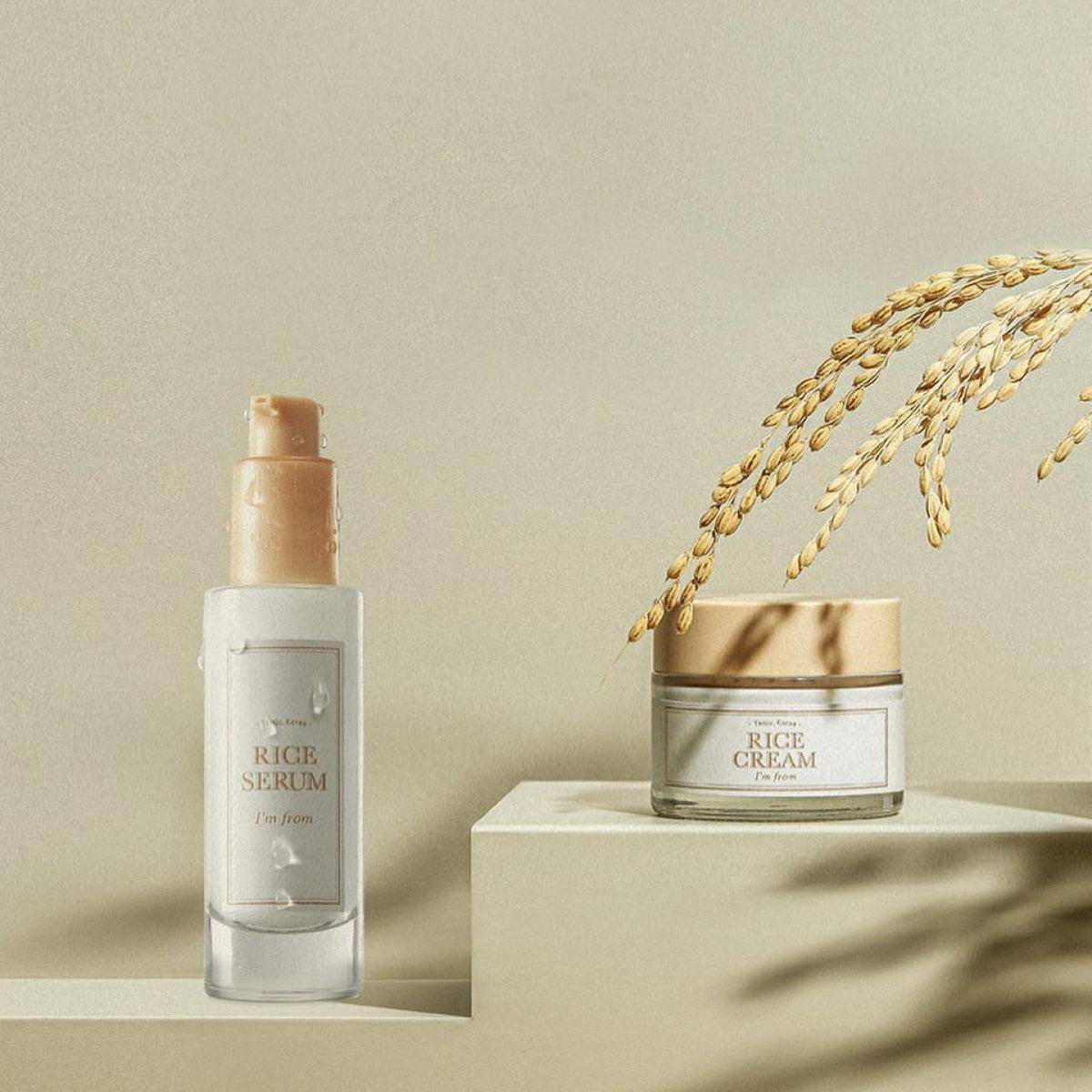 I'm From - Rice Cream 50ml (İlk 100 ad. %15 Tanıtım indirimli) Krem Korendy Türkiye Turkey Kore Kozmetik Kbeauty Cilt Bakım 