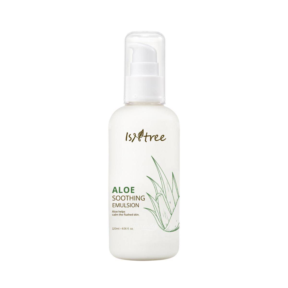 Isntree - Aloe Soothing Emulsion (Aloe Veralı Yatıştırıcı Losyon) 120ml (İlk 7 gün %20 Tanıtım indirimli) Losyon Korendy Türkiye Turkey Kore Kozmetik Kbeauty Cilt Bakım 