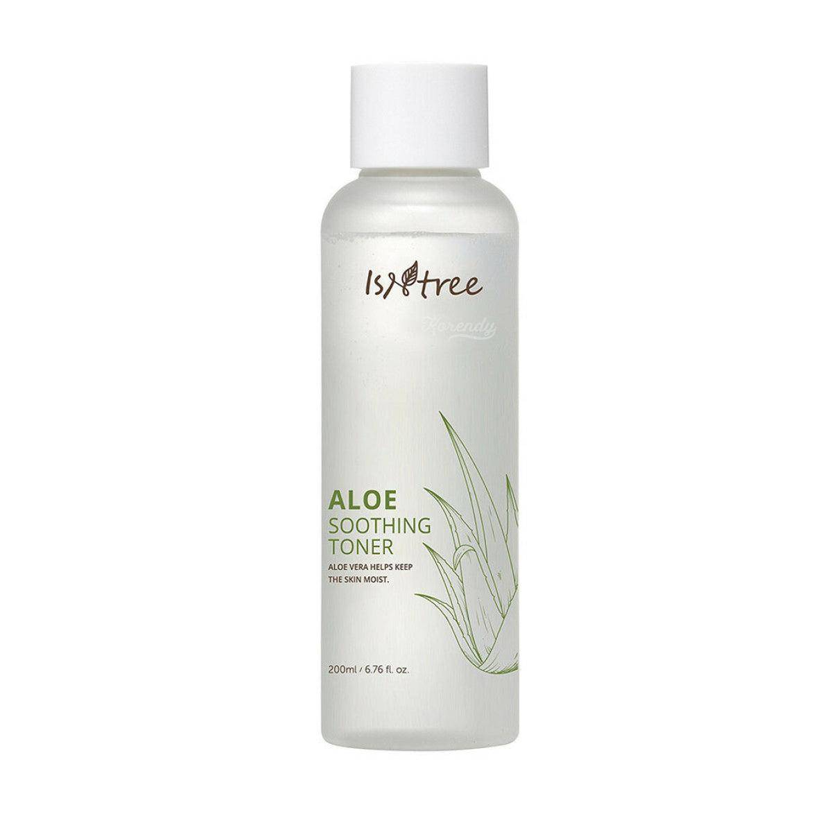 Isntree - Aloe Soothing Toner (Tazeleyici Aloe Veralı Tonik) 200ml Tonik Korendy Türkiye Turkey Kore Kozmetik Kbeauty Cilt Bakım 