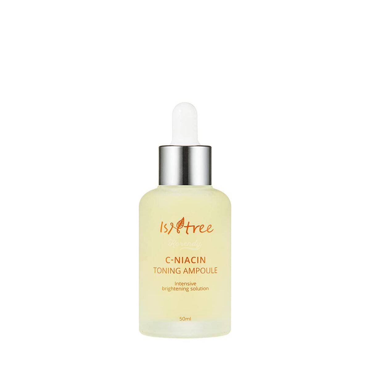 Isntree - C-Niacin Toning Ampoule (Renk Eşitleyici Vitamin C Ampülü) 50ml (İlk 7 gün %20 Tanıtım indirimli) Ampül Korendy Türkiye Turkey Kore Kozmetik Kbeauty Cilt Bakım 