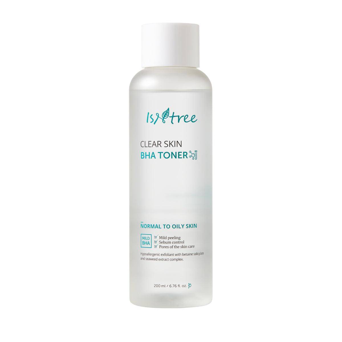 Isntree - Clear Skin BHA Toner (Salisilik Asitli Peeling Toniği) 200ml (İlk 7 gün %20 Tanıtım indirimli) Tonik Korendy Türkiye Turkey Kore Kozmetik Kbeauty Cilt Bakım 