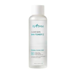 Isntree - Clear Skin BHA Toner (Salisilik Asitli Peeling Toniği) 200ml (İlk 7 gün %20 Tanıtım indirimli) Tonik Korendy Türkiye Turkey Kore Kozmetik Kbeauty Cilt Bakım 