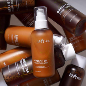 Isntree - Green Tea Fresh Emulsion (Yeşil Çaylı Nem Losyonu) 120ml Losyon Korendy Türkiye Turkey Kore Kozmetik Kbeauty Cilt Bakım 